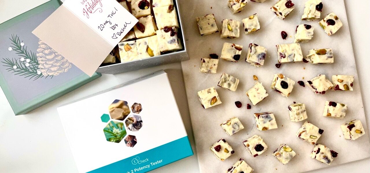 Tis The Season for Gifting: Infused White Chocolate Holiday Fudge